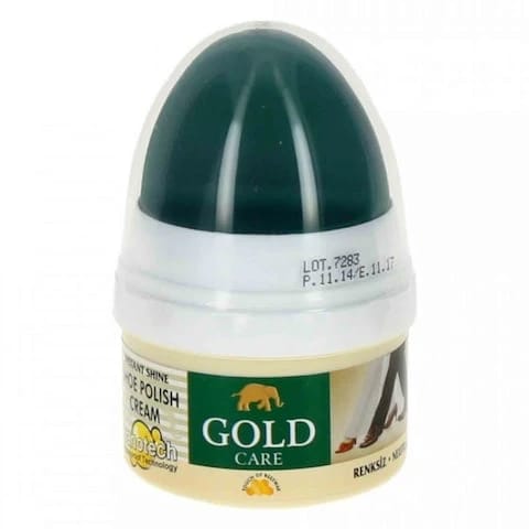 GoldCare Shoe Cream Natural 60 Ml