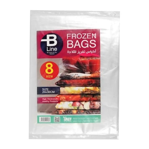 B Line Frozen Bags 20x30 Cm Size 8