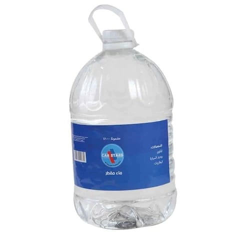 ماء مقطر 5 لترات