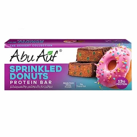 Abu Auf Protein Bar Sprinkled Donuts 50 Gram