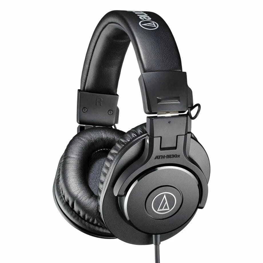 Audio-Technica ATH-M30x Professional Studio Monitor Headphones – Black