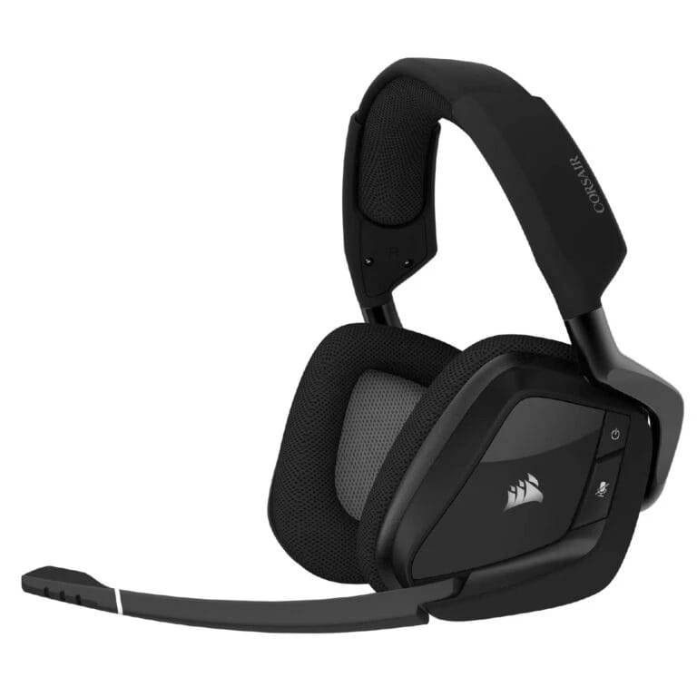 Corsair – Gaming Headsets – Wireless – Void RGB Elite Wireless 7.1 Surround Sound Gaming Headset – Carbon