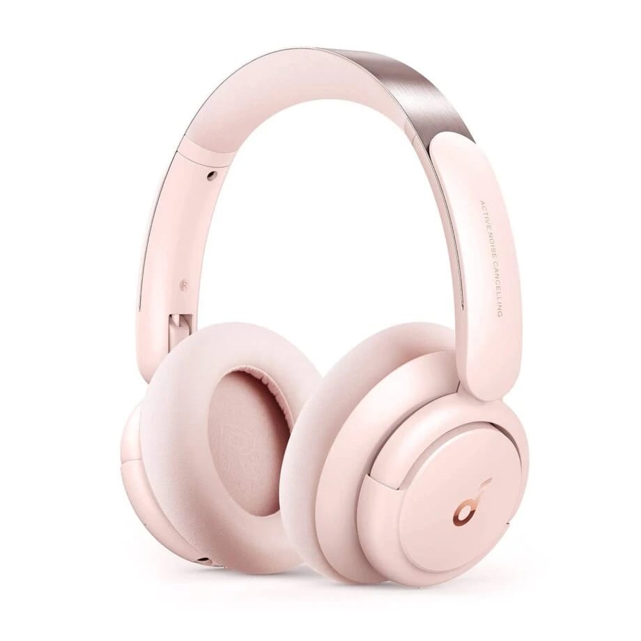Anker – Headsets – Wireless – Soundcore Life Q30 Wireless Active Noise Cancelling Headset – Pink