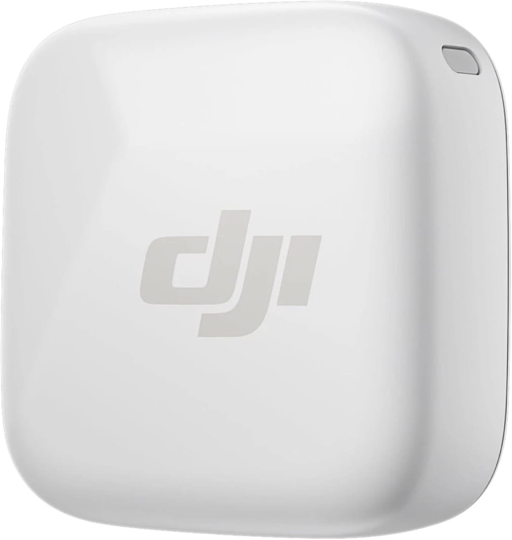 DJI Mic Mini Noise Cancelling Transmitter Wireless Microphone White