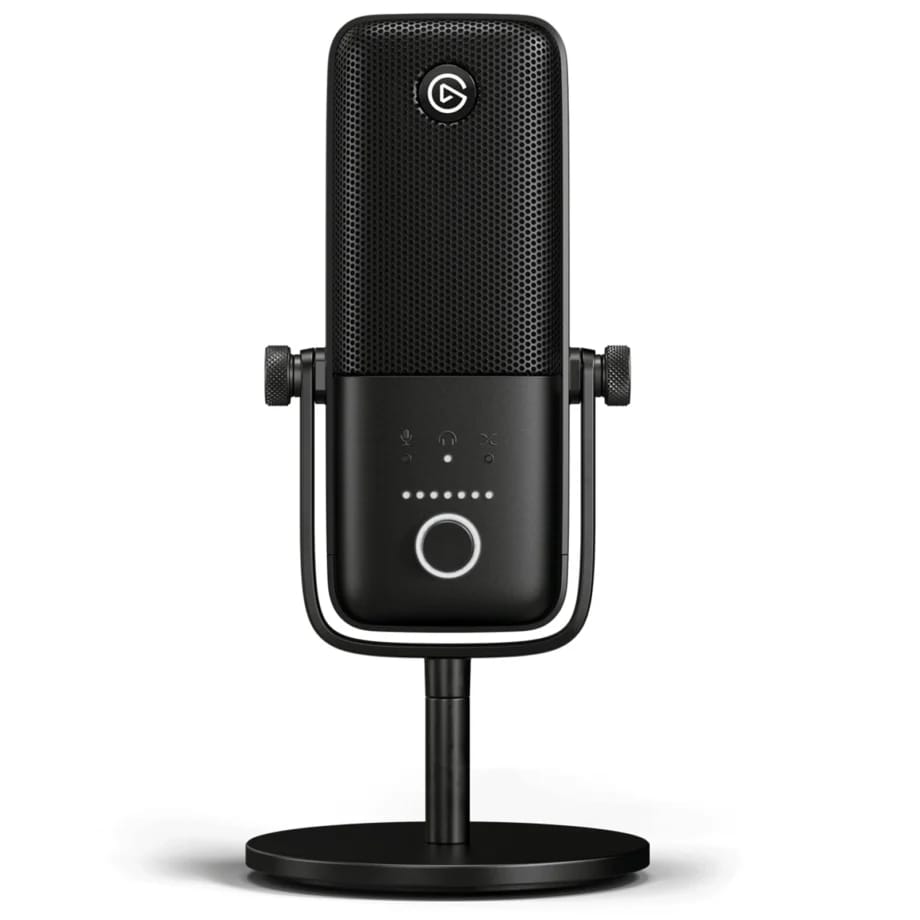 Elgato – Microphones – Elgato Wave 3 Premium Studio Quality USB Condenser Microphone – Black