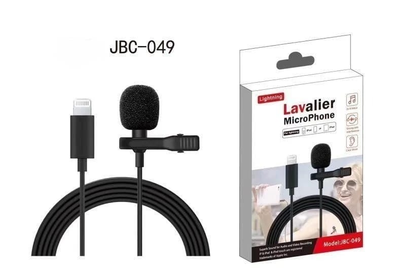 Lavalier – Microphones – Lavalier JBC-049 Lapel Microphone For iPhone/iPad