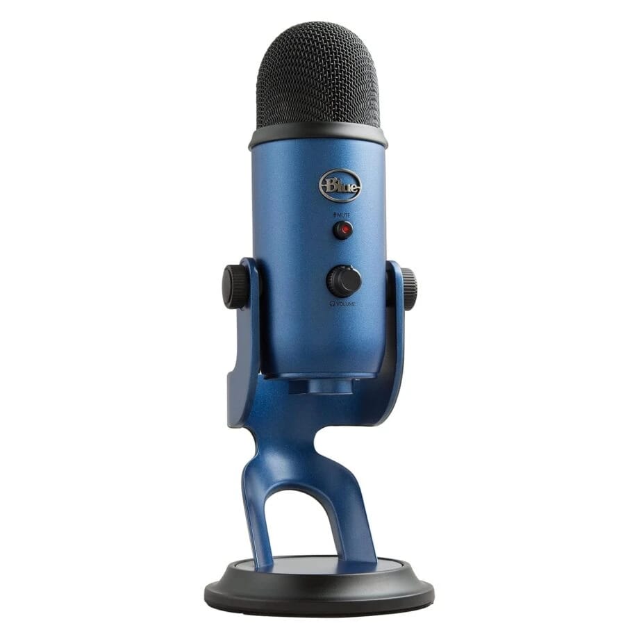 Logitech - Microphones - Blue Yeti USB Microphone - Midnight Blue