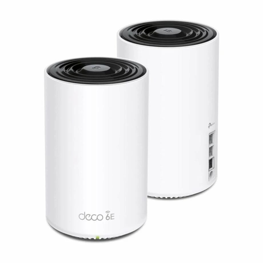 TP-Link AXE5400 Deco XE75 Tri-Band Wi-Fi 6E Whole Home Mesh System – (2-pack)