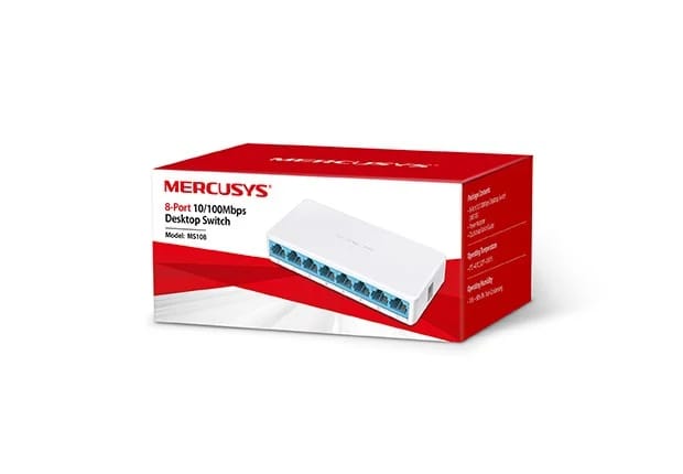 Mercusys 8-Port Gigabit Desktop Switch (MS108)