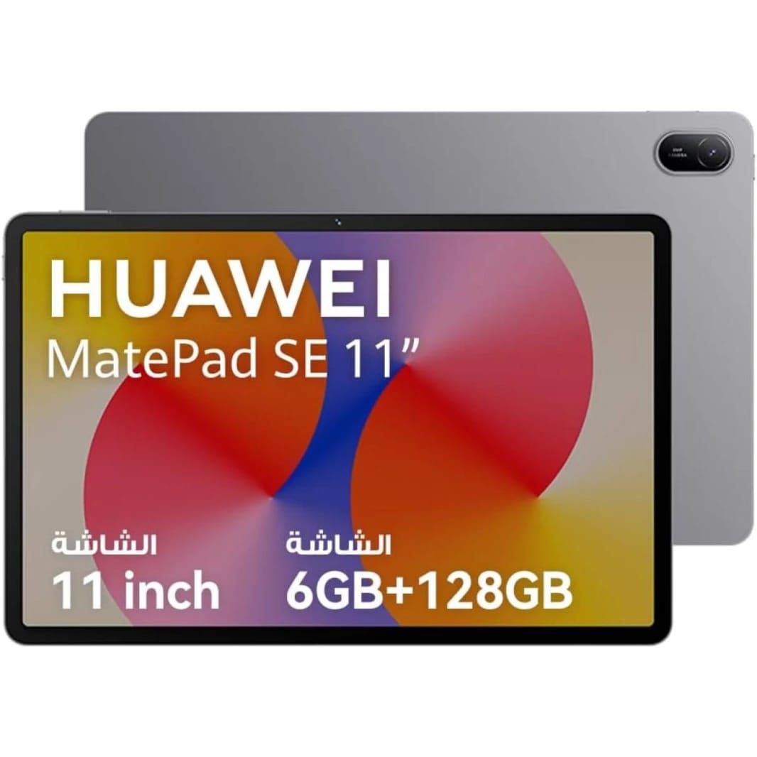 HUAWEI MatePad SE Tablet, 11-inch Eye Comfort Display, Large Capacity Battery, 6GB+128GB, Wifi, Nebula Gray