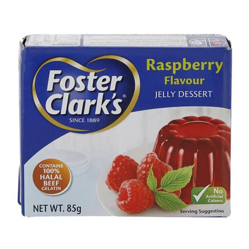 Foster Clark's Jelly Raspberry Flavor 85g