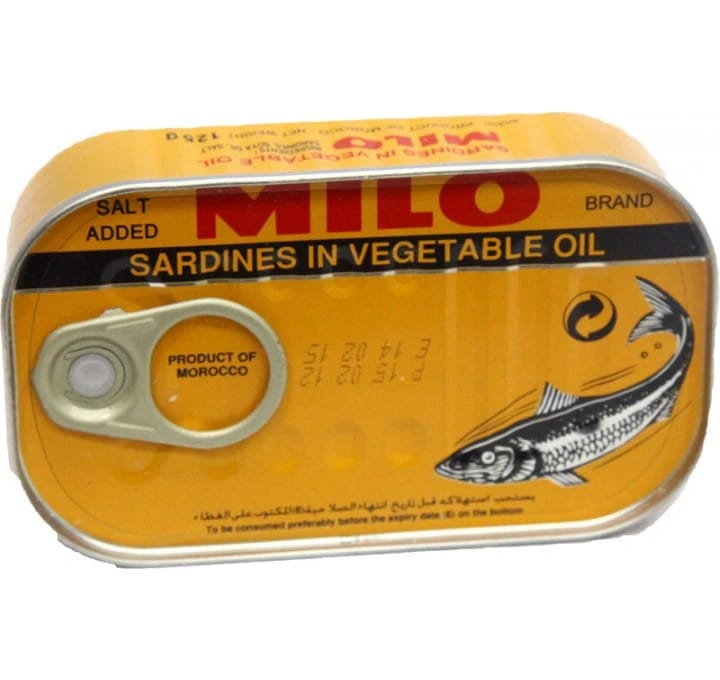 Milo Sardines In Vegetable Oil 125g