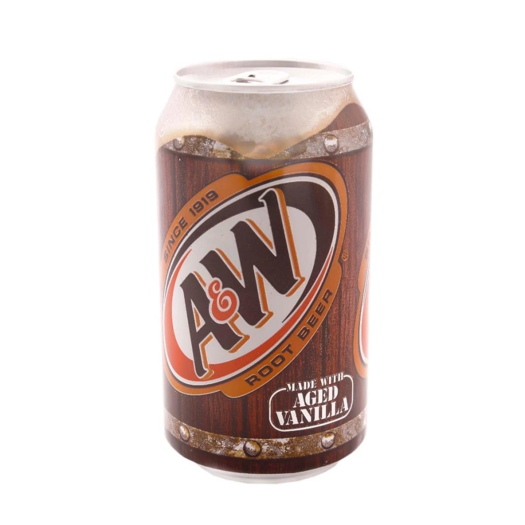 مشروب بيرة جذر A&W 355 مل (مستورد)