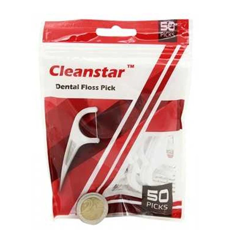 Cleanstar Dental Floss Picks (50 Picks)