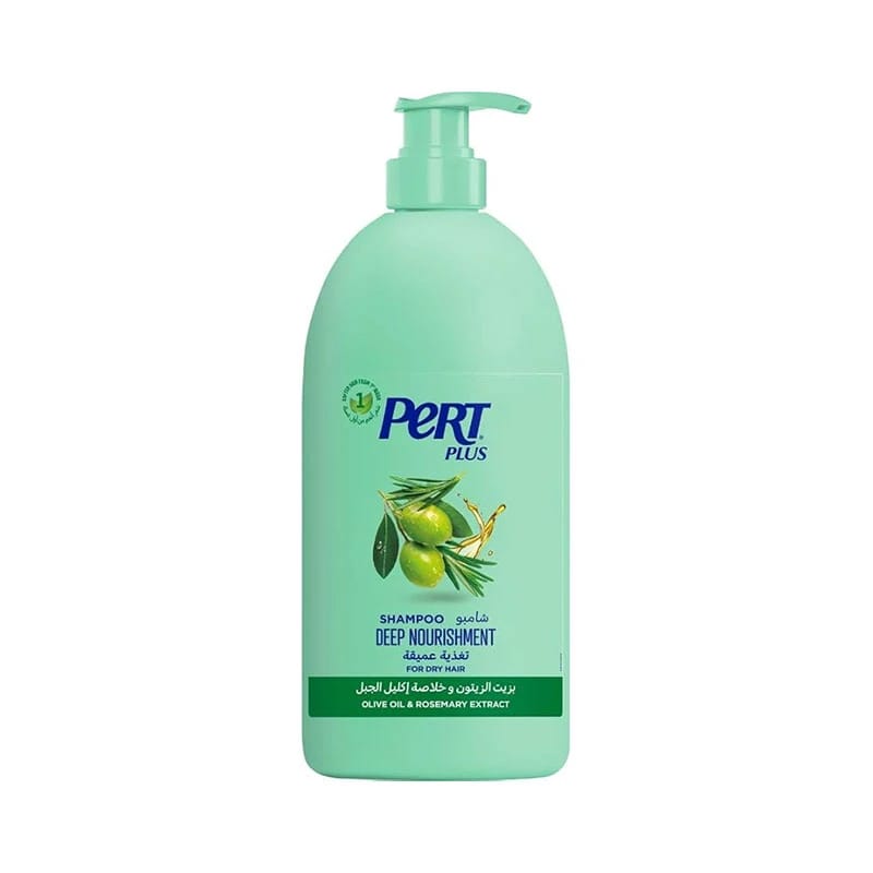 Pert Plus Deep Nourishment Shampoo with Olive Oil & Rosemary Extract For Dry Hair 1000ml