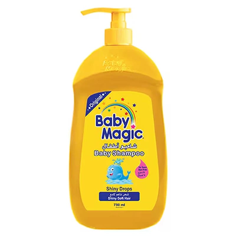 Baby Magic Baby Shampoo Shiny Drops Soft Hair 750ml