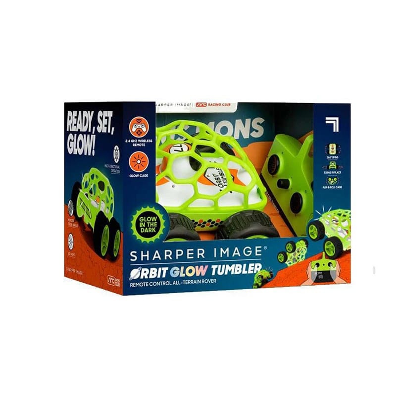 Sharper Image Toy Rc Orbit Tumbler Glow In The Dark