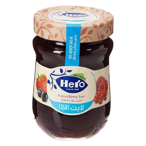 Hero Jam Forest Berry Light 320 Gram