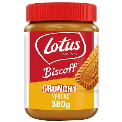 Lotus Biscoff Biscuit Spread Crunchy 380 Gram