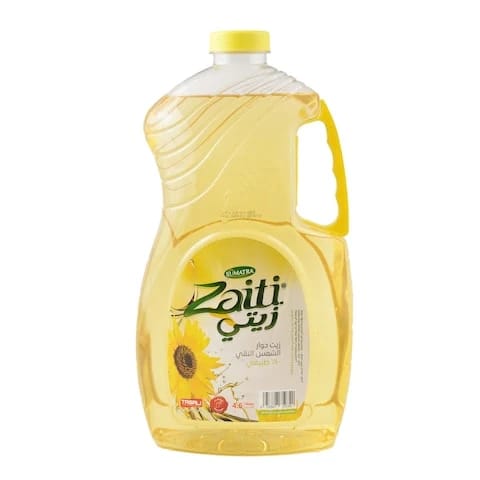 Zaiti Pure Sunflower Oil 4.5 Liter for Everyday Cooking and Family Kitchens