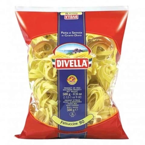 Divella Fettuccine Pasta No.90 500g