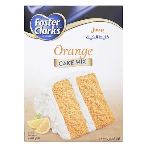 Foster Clark's Orange Cake Mix 500g
