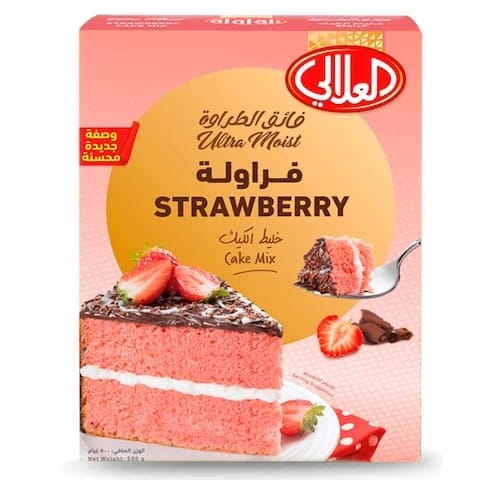 Al Alali Cake Mix Strawberry 500 Gram