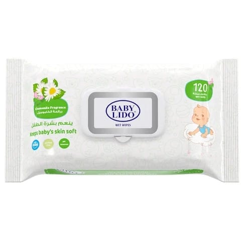 Lido Wet Wipes Baby Chamomile 120 Sheet