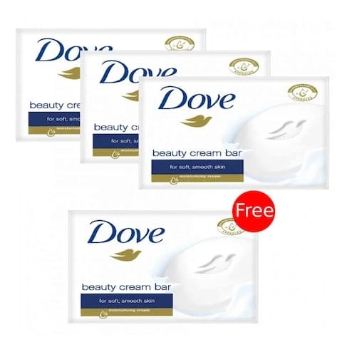 Dove Care Protect White 90 Gram 4 Pieces