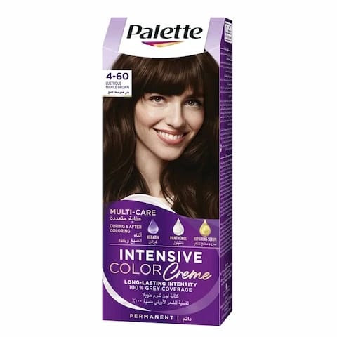 Palette Hair Color Kit Medium Shin Brown No.4-60
