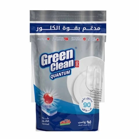 Green Clean Dishwasher Tabs Chlor 90 Tab