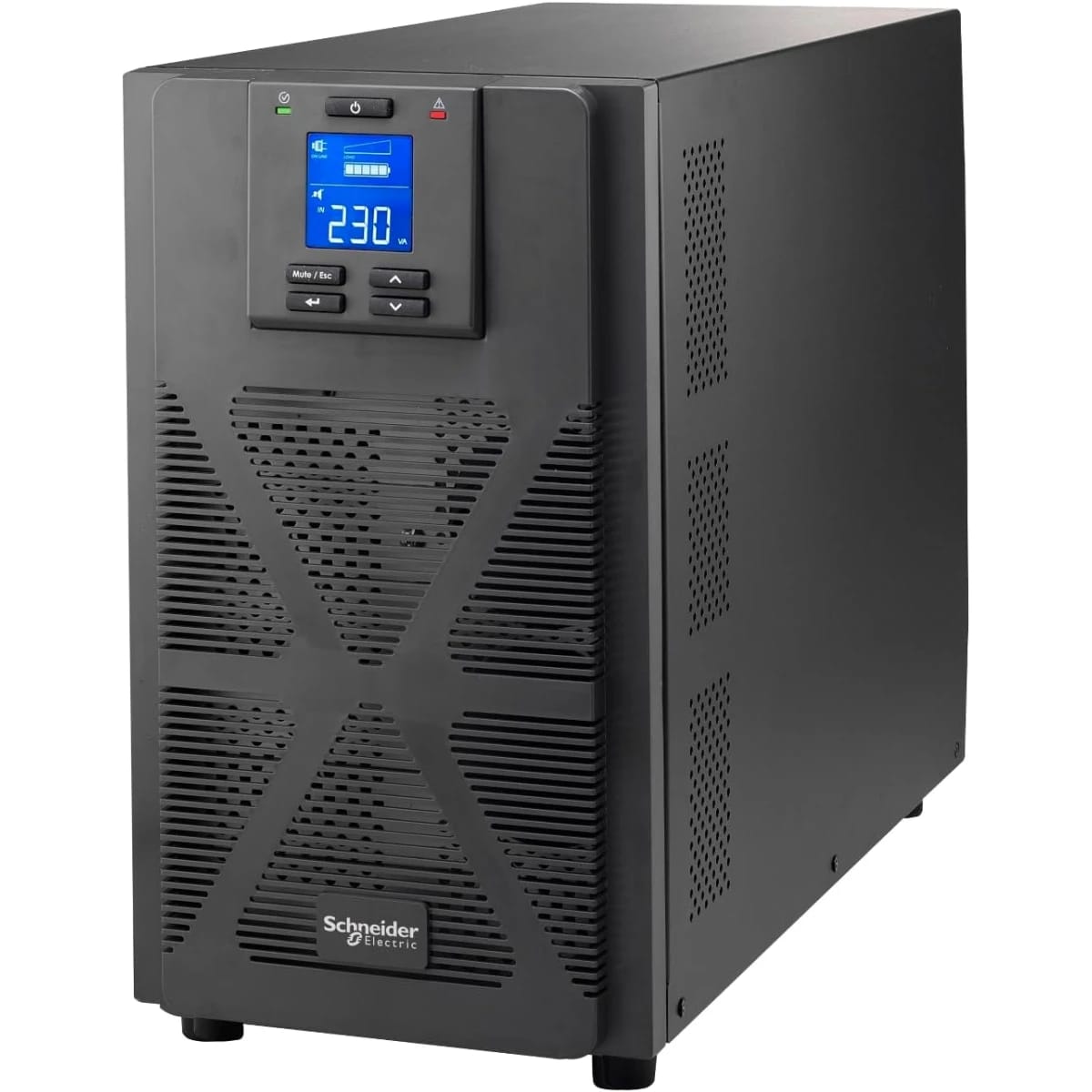 Shneider APC SRVS3KI Easy UPS 3kVA Online 2400W LCD 6x IEC C13 + 1x IEC C19 Outlets Intelligent Card Slot UPS
