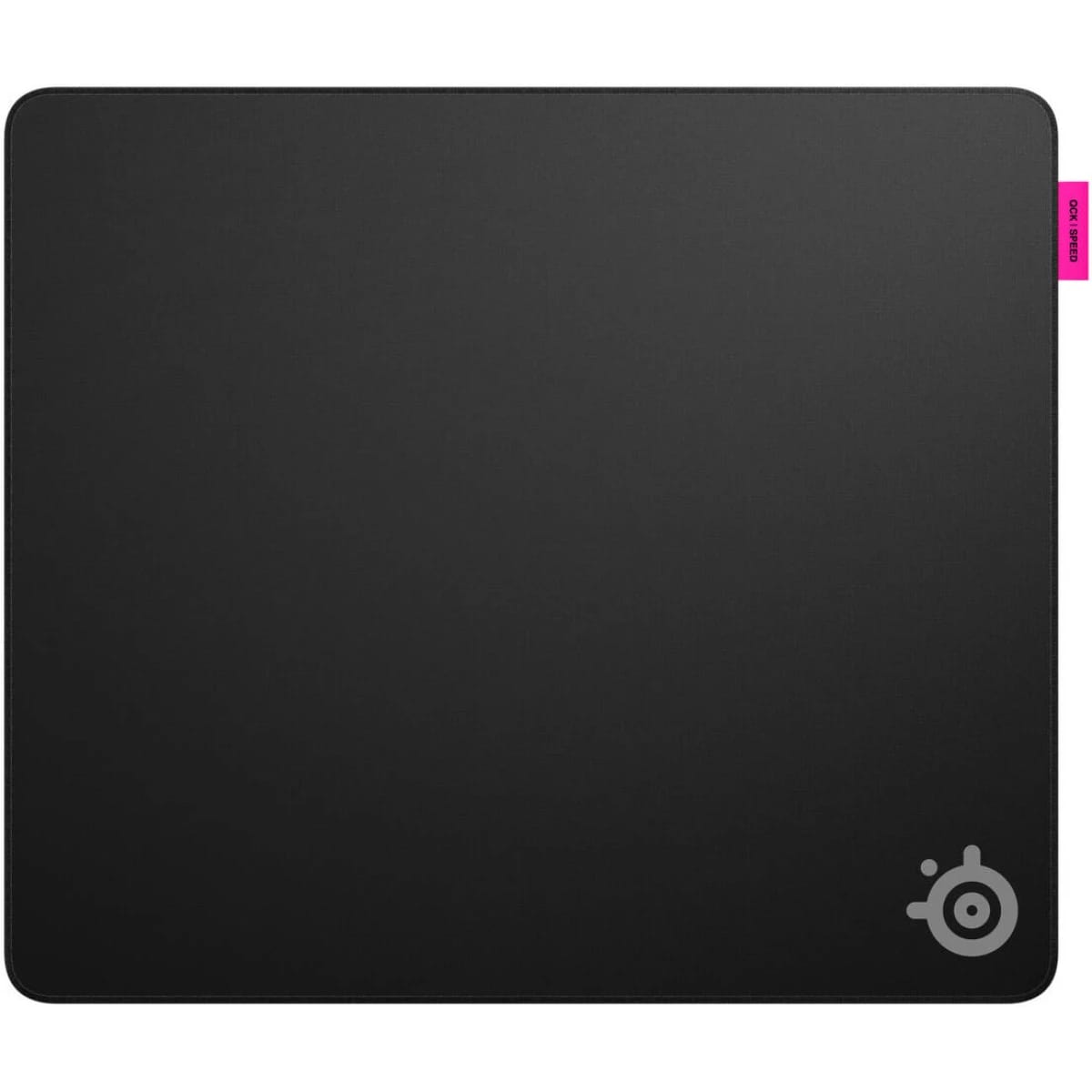 SteelSeries QcK Performance - Speed Mouse Pad, Low-Profile Stitched Edges, Non-Slip Neoprene Rubber Base, High-Grade Neoprene Foam, Large Size (490mm x 420mm x 3.5mm), Black