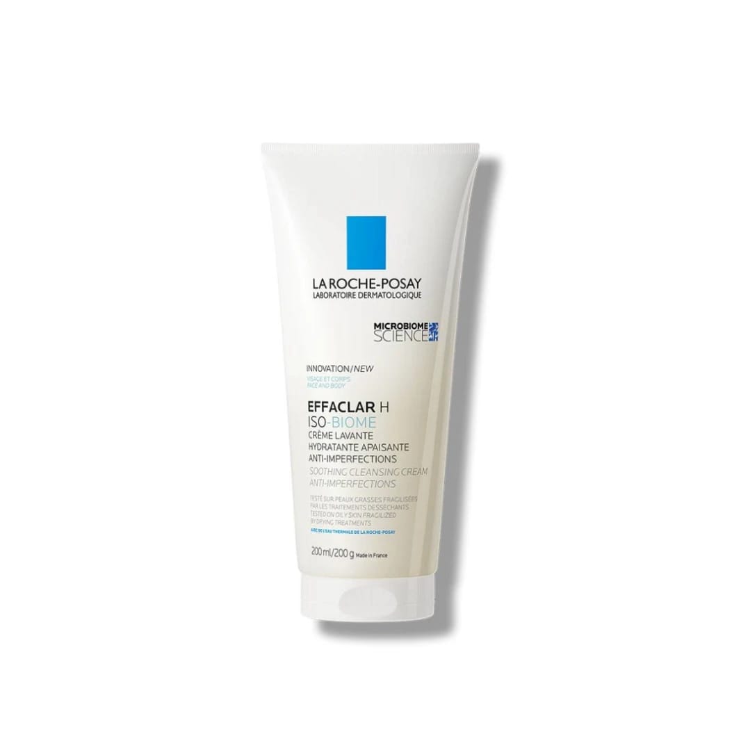 La Roche Posay Effaclar H Iso-Biome Hydrating Cream 40ml Moisturizer for Oily Skin Prone to Dryness