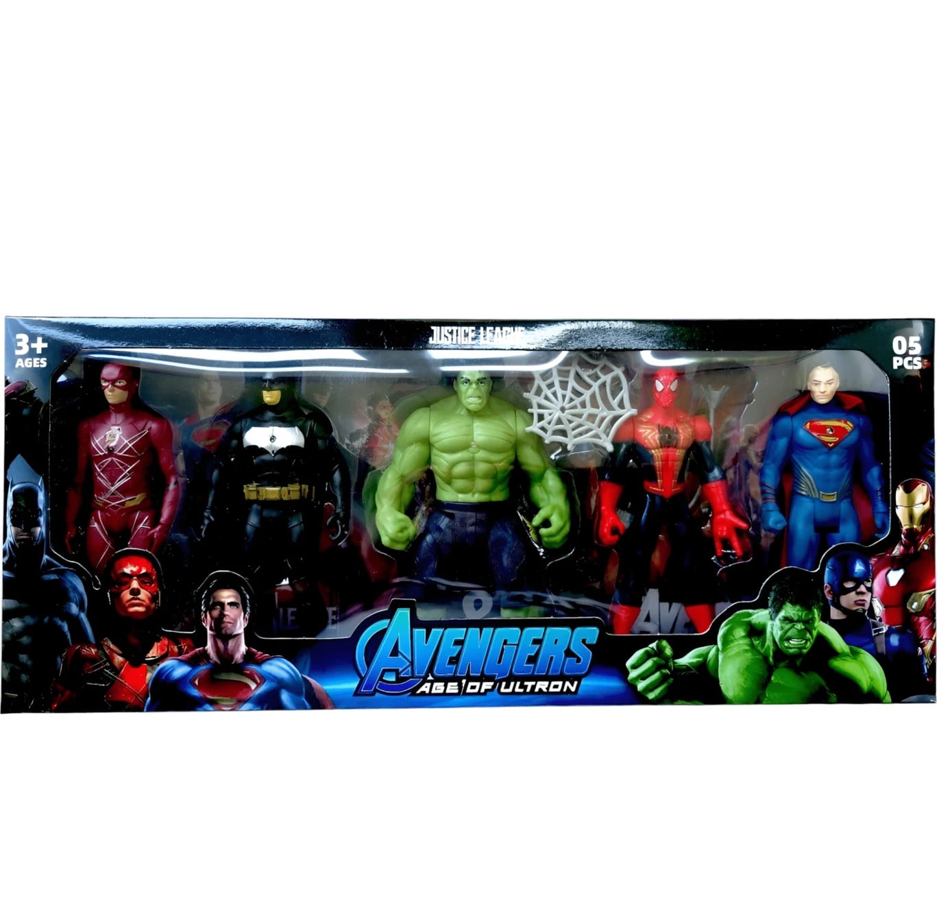 Superheroes Set of 5 Figures