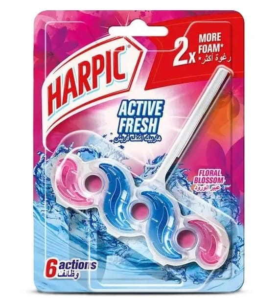 Harpic Fresh Power 6 Toilet Cleaner Floral Blossom 35gm