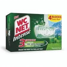 WC NET Toilet Blocks Intense Mountain Fresh 4pcs