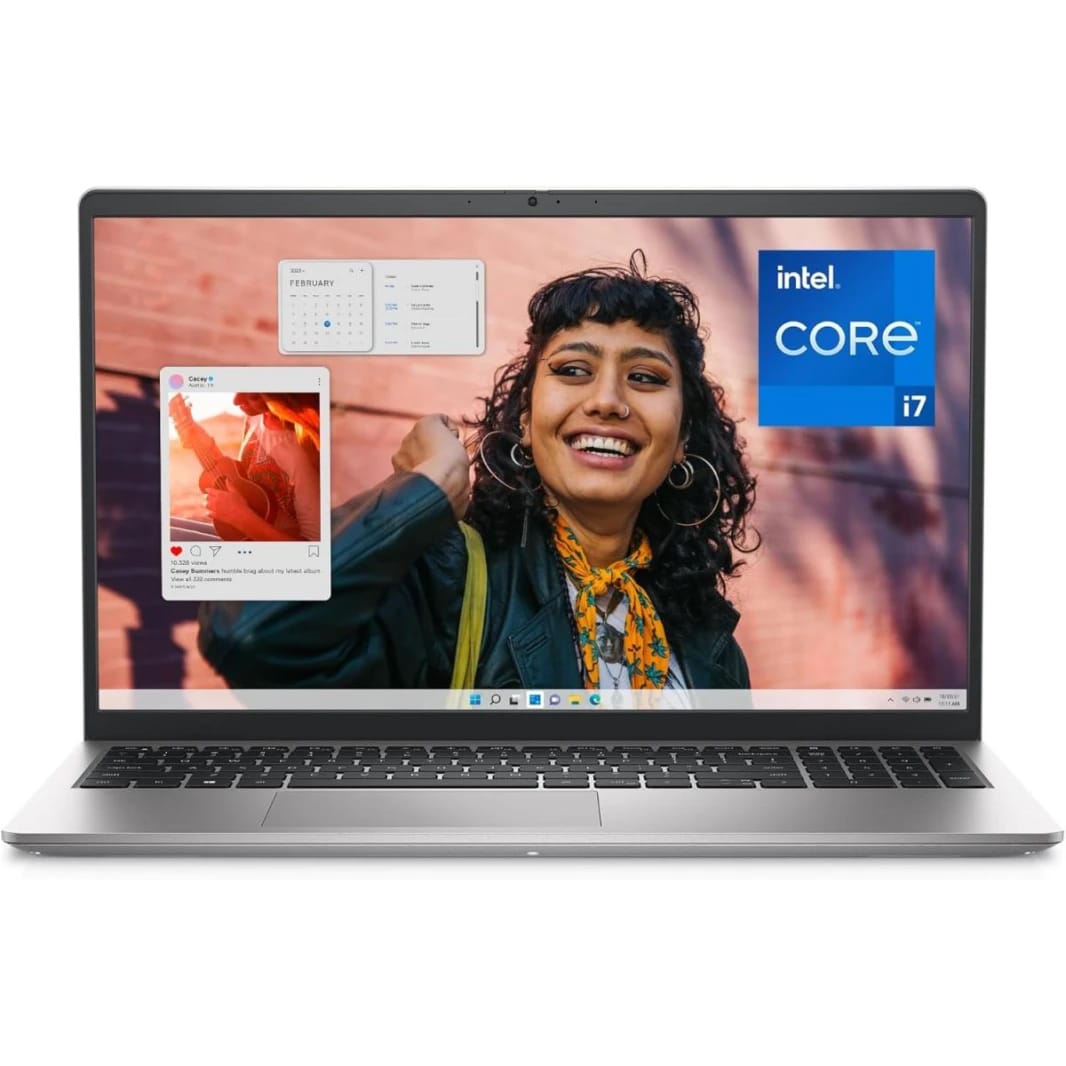 Dell Inspiron 15 3530 15.6" FHD WVA @120Hz, 13th Gen Intel Core i7-1355U, 16GB RAM DDR4, M.2 1TB PCIe NVMe, Intel Iris Xe Graphics - Platinum Silver Business Laptop