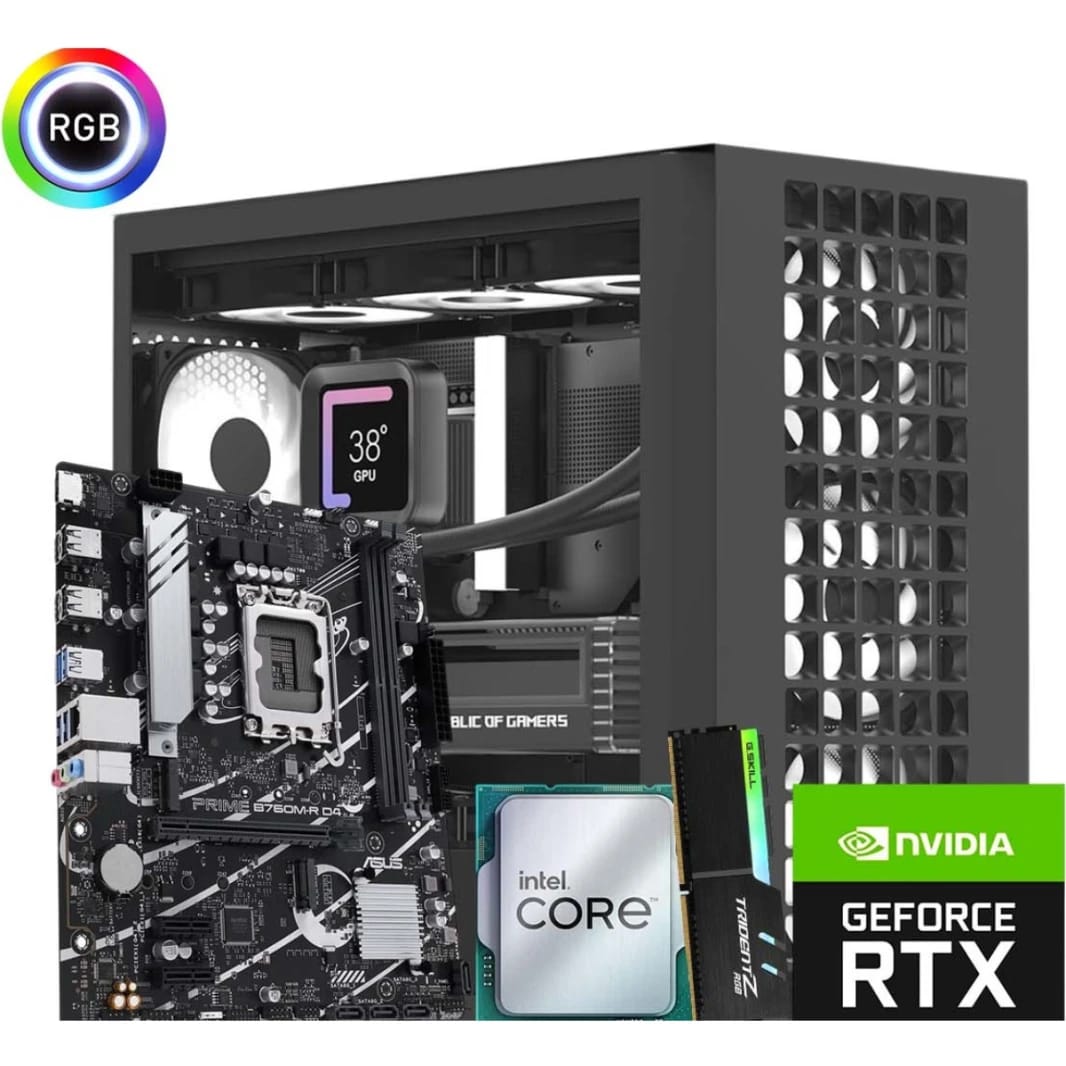 INTEL CORE i5-12400F // RTX 5060 8GB // 16GB (2x8GB) DDR4 RAM  - Custom Build