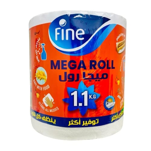 Fine Mega Roll 2 ply 1100 gm