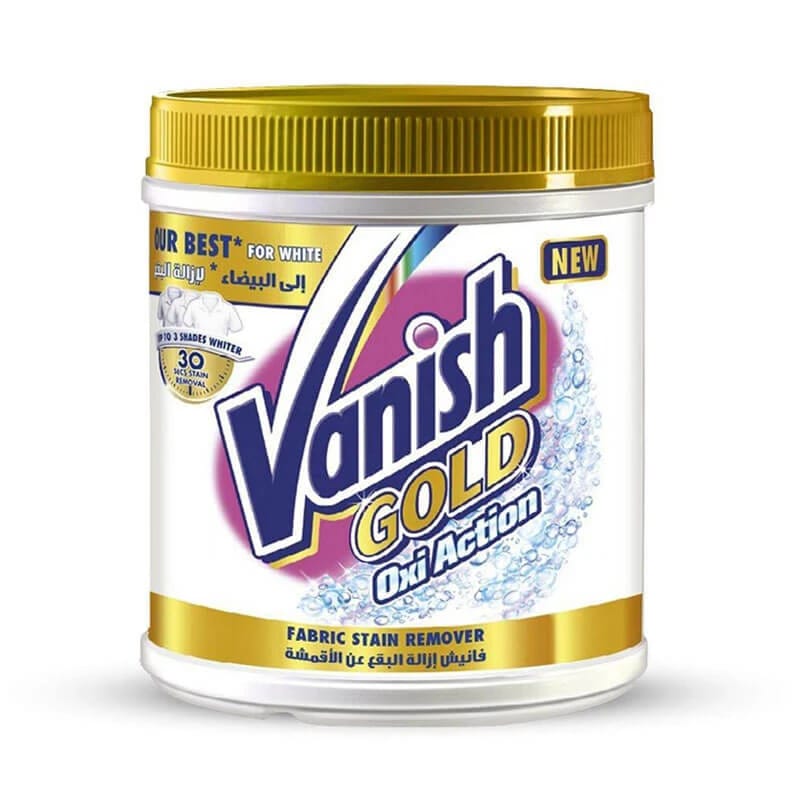 Vanish Gold Crystal White Oxi Action Powder Stain Remover 450g