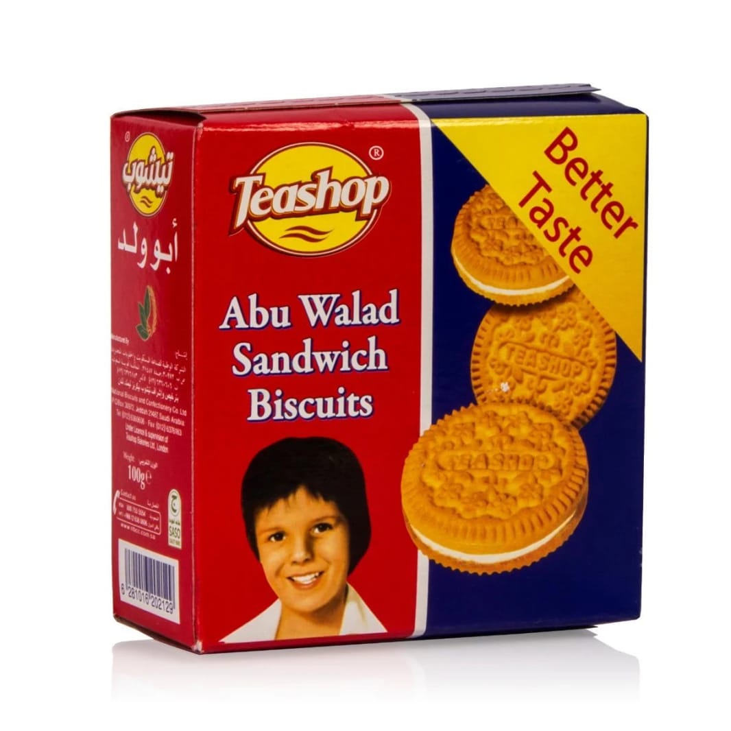 Teashop Abu Walad Sandwich Buscuits (100 g)