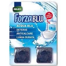 Forza Blue Water Cubes for Outdoor Toilet Pack 2 Pcs