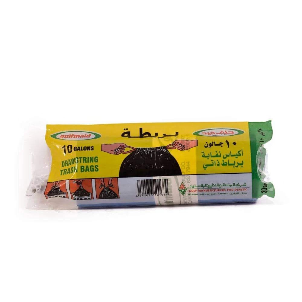 Gulf Med Trash bags with self tie