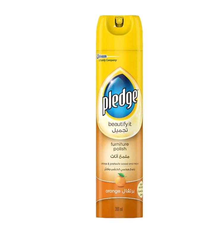 Pledge Spray Furniture Polish Orange 300ml