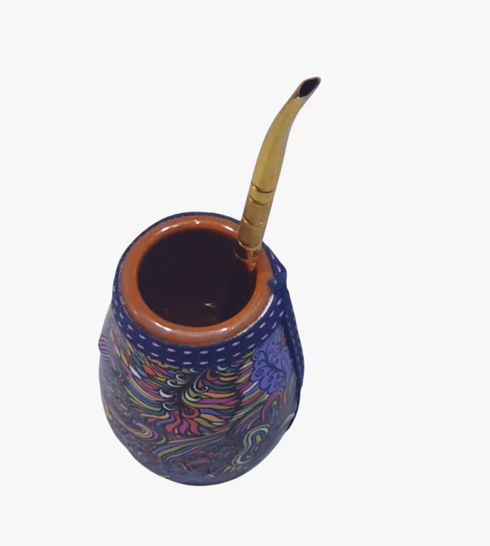 Mug Coffee and Colors Set with Straw for Daily Use Featuring Elegant and Modern Design for Coffee and Tea Lovers