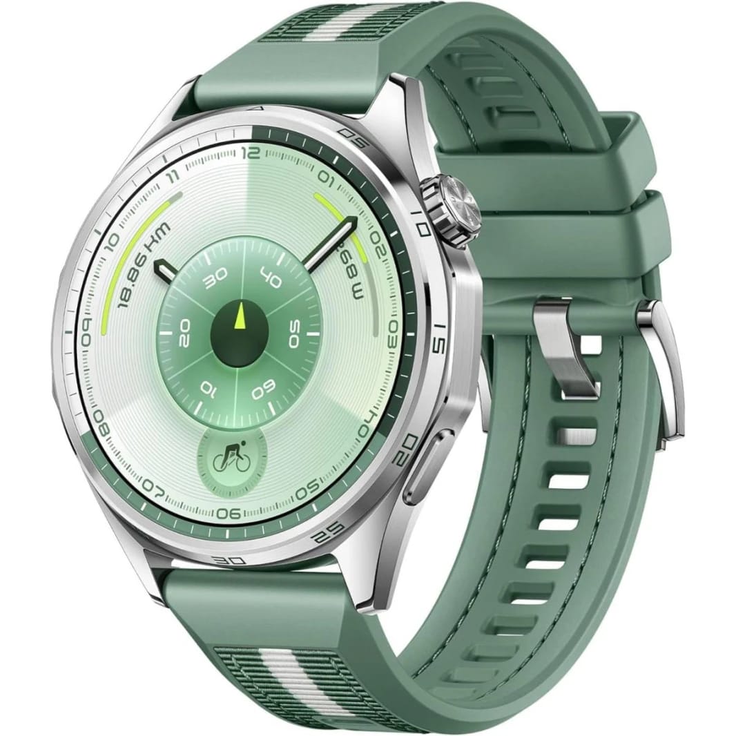 HUAWEI Watch GT 6 Smart Watch, 1.47'' Display, up to 21 Days Battery Life, GPS Smart Watches with 100+ Sports Mode, iOS & Android Compatible, Emotional Wellbeing, Health Monitoring, 46mm, Green