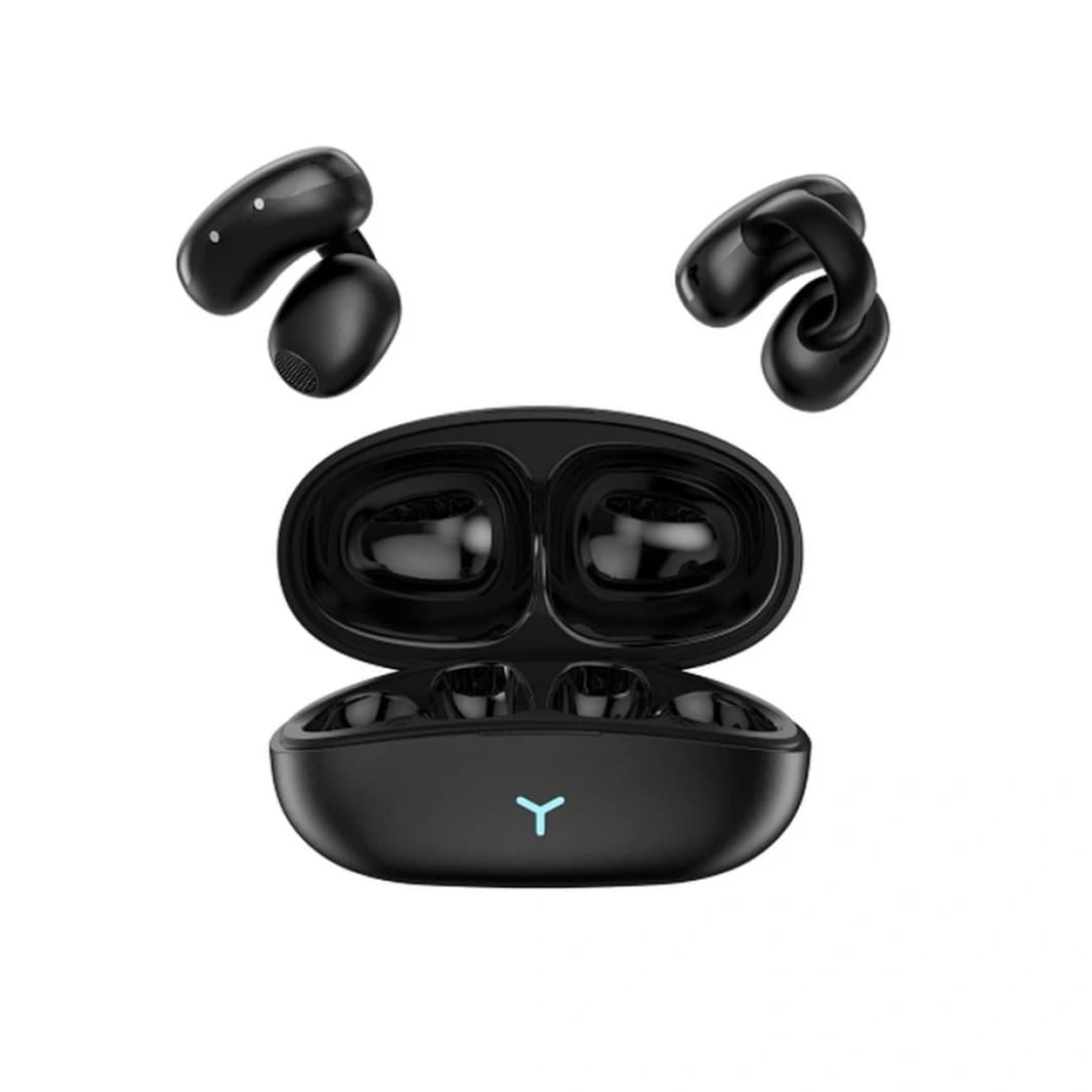 WiWU T17 Wireless Earbuds Bluetooth V5.2, Working Time 12H - 18 Month Warranty - Black