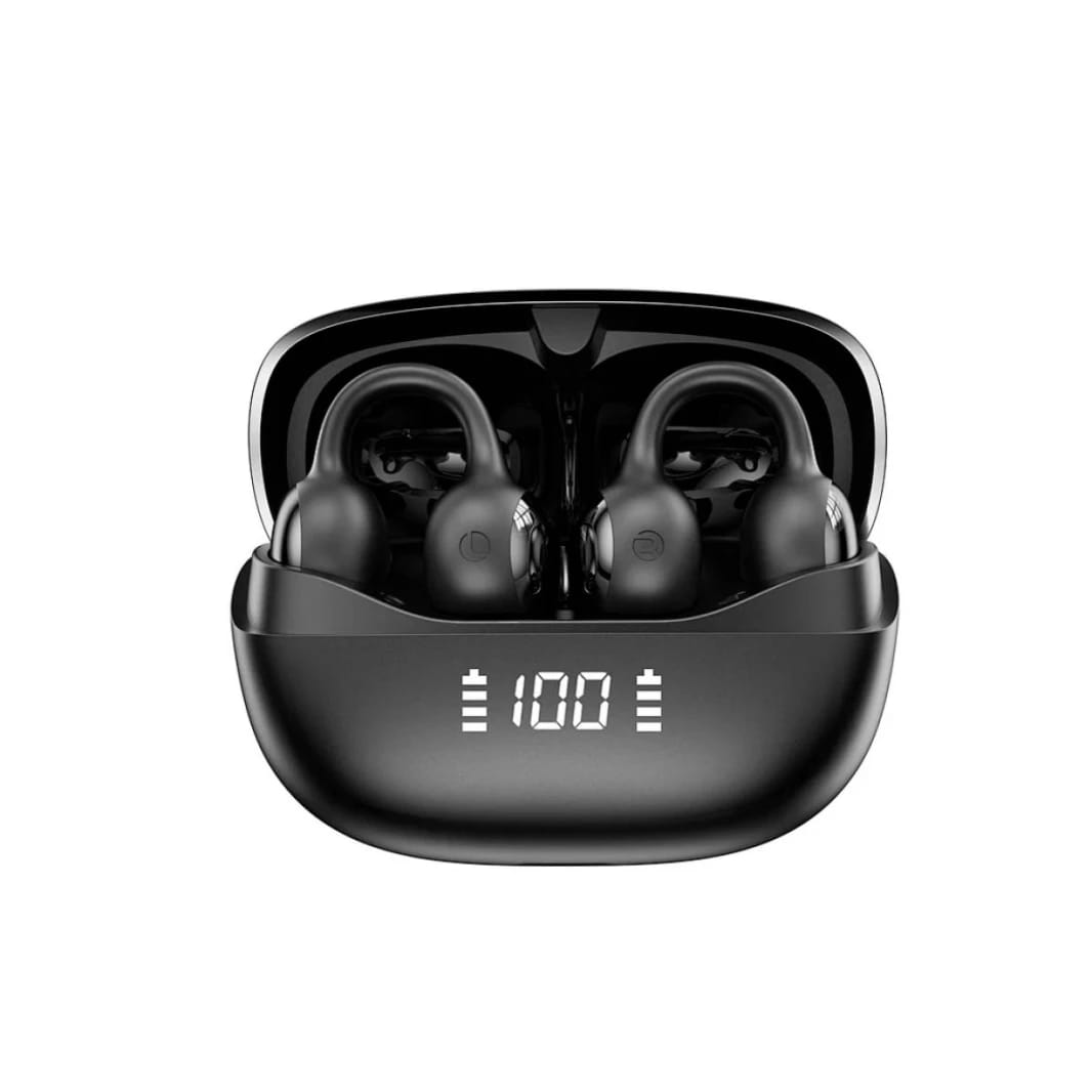 WiWU Ai302 Multilingual Real-time Translation Wireless Earbuds, IPX4, 4-MIC ENC, Type-C Charging Port, 60H Battery Life, Black - 18 Monthly Warranty