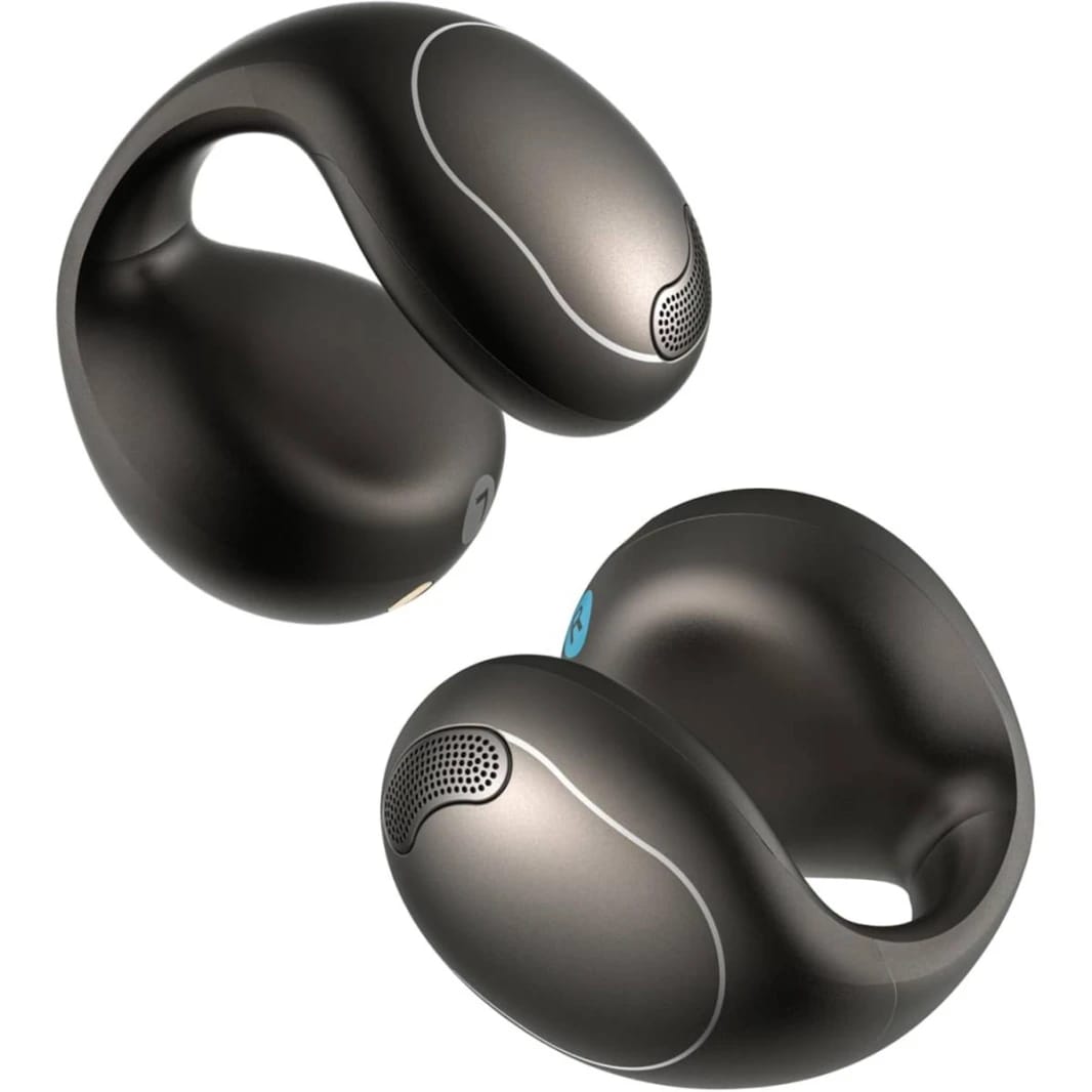 Soundcore C40i by Anker, Open-Ear Earbuds, Clip-On Headphones, Flexible Joint Design, Button Controls, Lightweight Comfort, Stable Fit with Attachable Ear Grips, Expansive Drivers for Clear Sound - 18 Month Warranty